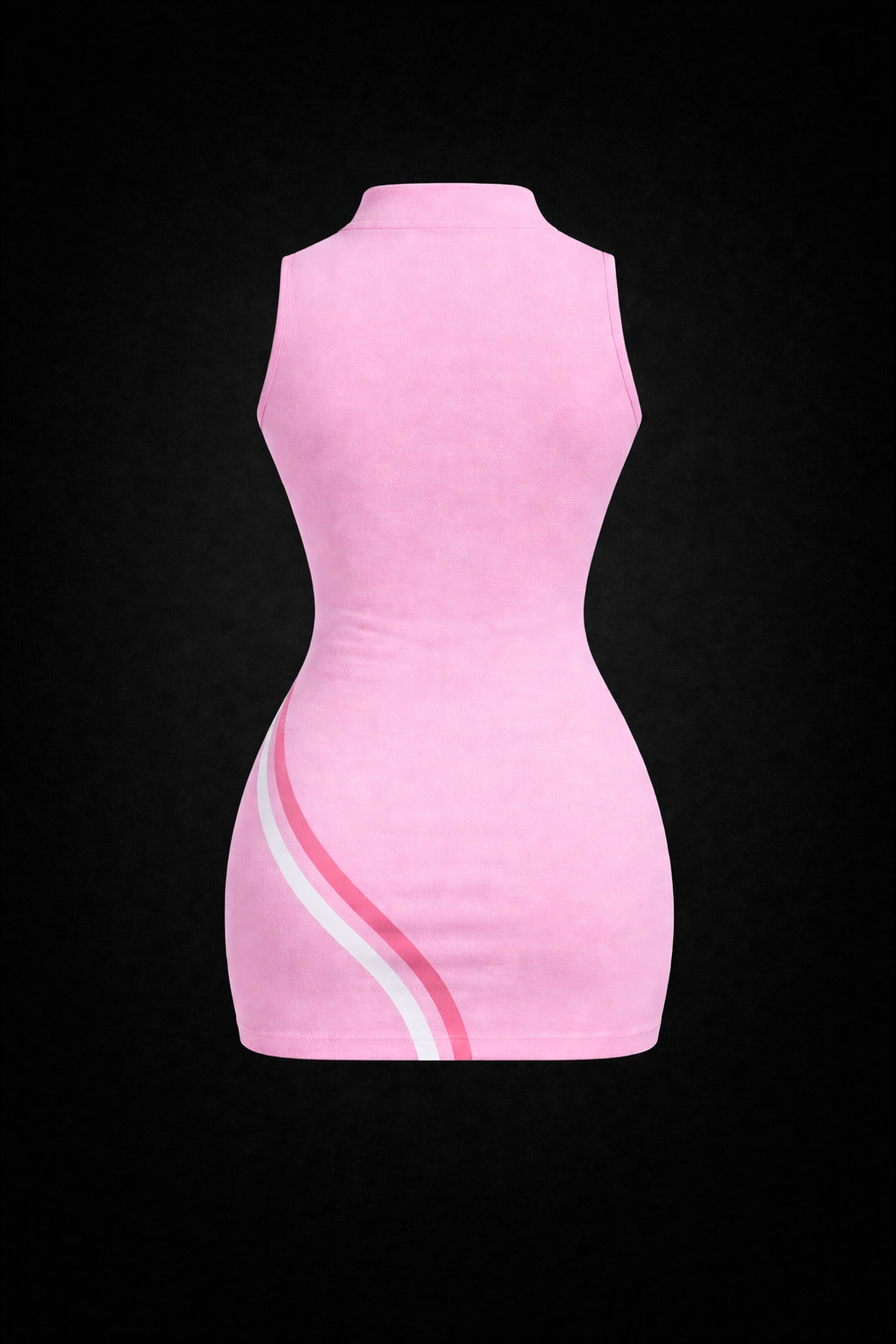 PURE VAULT Sculpt Mini Dress